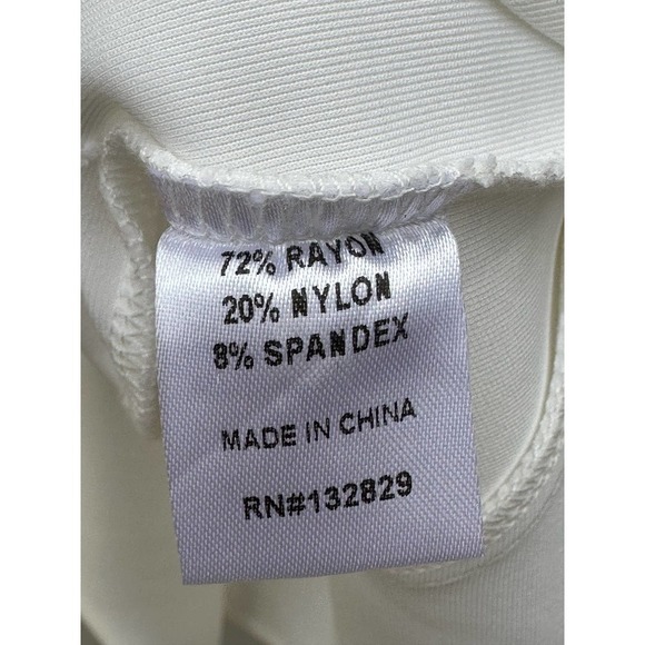 Superdown Women's Vicky White V-Neck Mini Dress Size XSmall - Picture 15 of 16